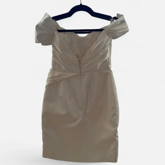 W Too by Watters Marlina Wedding Mini dress size 6 - Picture 7 of 9